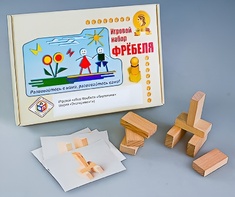 Игровой набор Фребеля "Кирпичики" (серия "Эксперимент") - fgospostavki.ru - Нижневартовск