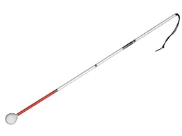 Трость складная ориентационная на крючке 120 сантиметров - fgospostavki.ru - Нижневартовск