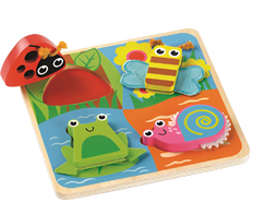 Тактильные пазлы "Лужок" - fgospostavki.ru - Нижневартовск