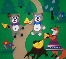 Пособие для слабовидящих детей - Театр-сказка "Два жадных медвежонка" - fgospostavki.ru - Нижневартовск