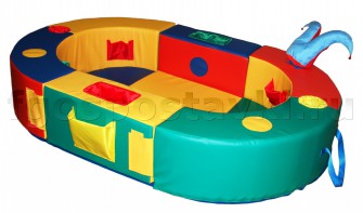 Манеж овальный 180х120х25 сантиметров - fgospostavki.ru - Нижневартовск