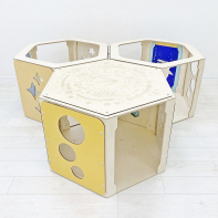 Модульные игровые домики «Сотикум» (3 модуля) - fgospostavki.ru - Нижневартовск