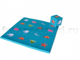 Игровой мат "Море" с кубиком - fgospostavki.ru - Нижневартовск