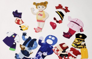 Магнитная игра "Одень куклу Анфису" - fgospostavki.ru - Нижневартовск