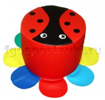 Пуфик "Божья коровка" ВИК - fgospostavki.ru - Нижневартовск