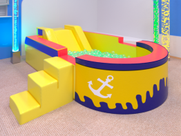 Бассейн сухой фигурный разборный - fgospostavki.ru - Нижневартовск