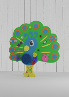 Бизиборд «Радостный павлин» - fgospostavki.ru - Нижневартовск