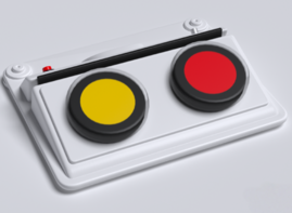 Игровой коммуникатор 2-х кнопочный со вставкой - fgospostavki.ru - Нижневартовск