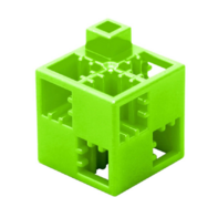 Кубик-основание желто-зеленый 20х20 Artec - fgospostavki.ru - Нижневартовск