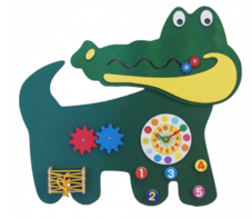 Бизиборд «Зеленый крокодил» - fgospostavki.ru - Нижневартовск