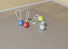 Набор мячей для занятий на доске Бильгоу - fgospostavki.ru - Нижневартовск