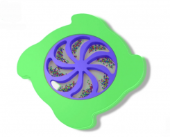 Тактильно-развивающая панель «Вращение радуги» - fgospostavki.ru - Нижневартовск