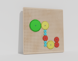 Тактильно–развивающая панель «Механика» - fgospostavki.ru - Нижневартовск