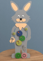 Бизиборд «Пасхальный кролик» - fgospostavki.ru - Нижневартовск