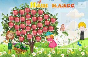 Стенд "Наш класс" Вариант 3 - fgospostavki.ru - Нижневартовск