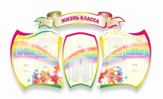 Стенд "Жизнь класса" Вариант 3 - fgospostavki.ru - Нижневартовск