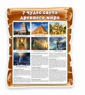 Стенд "Семь чудес света" - fgospostavki.ru - Нижневартовск
