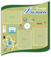 Стенд "В мире физики" - fgospostavki.ru - Нижневартовск