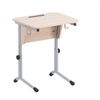 Стол ученический с наклоном столешницы (0-24°) на плоскоовальной трубе - fgospostavki.ru - Нижневартовск