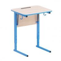 Стол ученический с наклоном столешницы (0-24°) на прямоугольной трубе - fgospostavki.ru - Нижневартовск