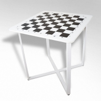 Стол шахматный "Турнир ТР" на металлокаркасе - fgospostavki.ru - Нижневартовск