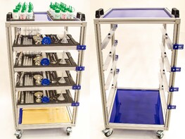 Мобильная стойка для хранения наборов ГИА по химии - fgospostavki.ru - Нижневартовск