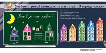 "В городе чисел". Для лучшего понимания и запоминания состава чисел первого десятка - fgospostavki.ru - Нижневартовск