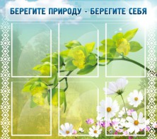 Стенд "Берегите природу - берегите себя" - fgospostavki.ru - Нижневартовск