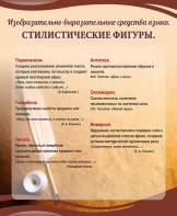 Стенд "Стилистические фигуры" Вариант 2 - fgospostavki.ru - Нижневартовск