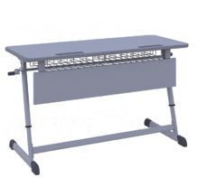 Парта NOMAD V двухместная регулируемая по высоте - fgospostavki.ru - Нижневартовск