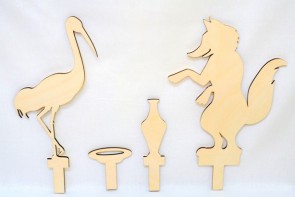 Теневой театр "Лиса и журавль" - fgospostavki.ru - Нижневартовск