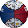 Мяч баскетбольный Wilson NBA All Team (размер 7, резина, тренировочный) - fgospostavki.ru - Нижневартовск