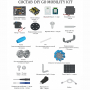 Robo kit DIYGO Мобильный робот с колесами всенаправленного движения - fgospostavki.ru - Нижневартовск